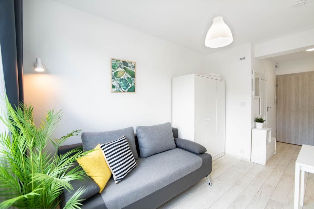 Piękna kawalerka w centrum - klima, szybkie WiFi