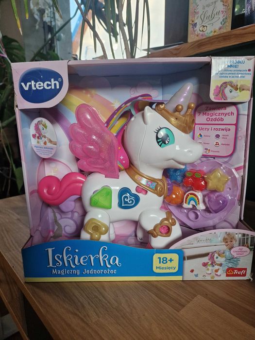 iskierka magiczny jednorożec vtech