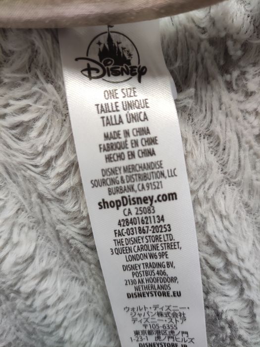 Opaska uszy Myszka Miki Minnie Disney store złota