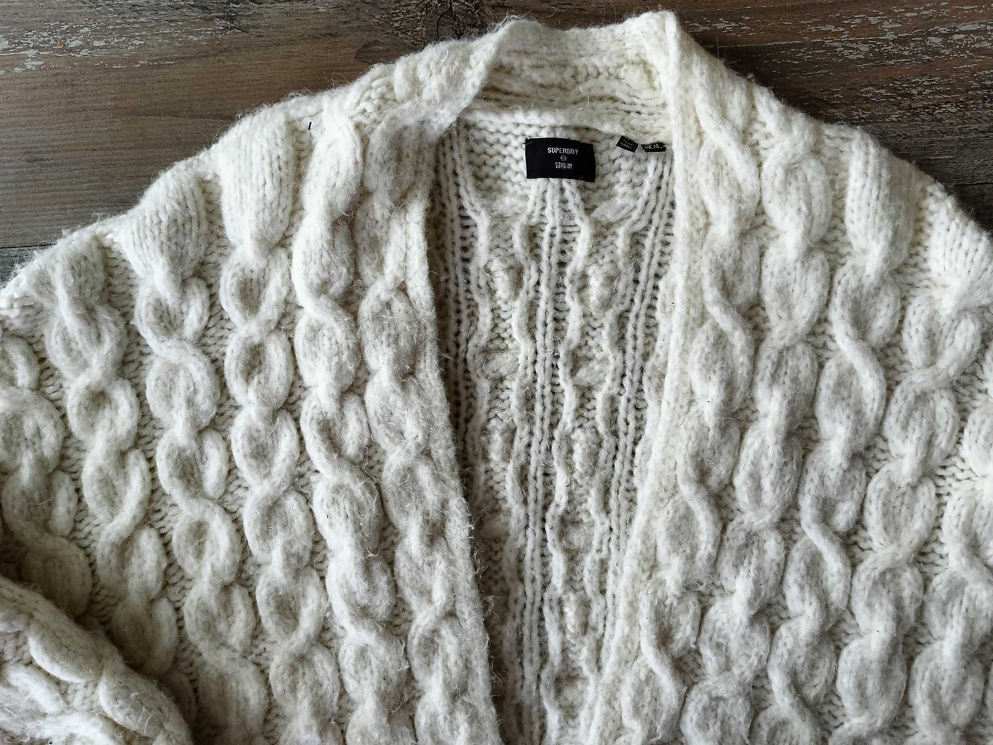 SuperDry kardigan oversize Grace