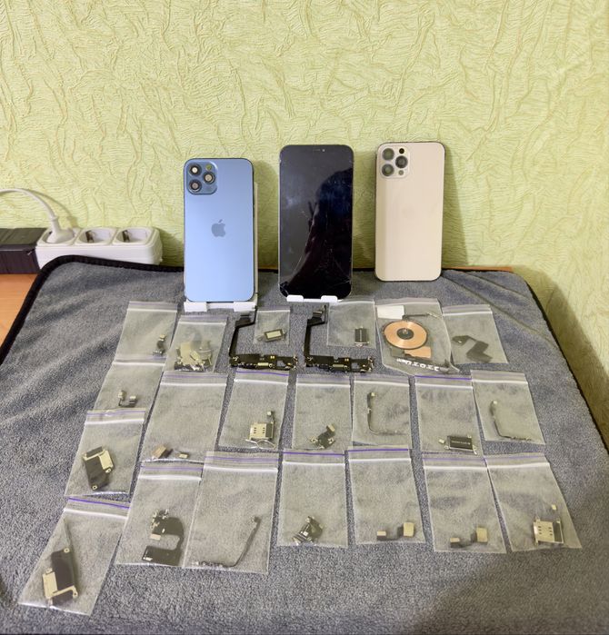 Разборка Iphone 12 Pro Max все Оригинал