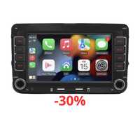 CARPLAY Radio samochodowe dla Volkswagen Golf 5 6 Passat B6 B7 Skoda