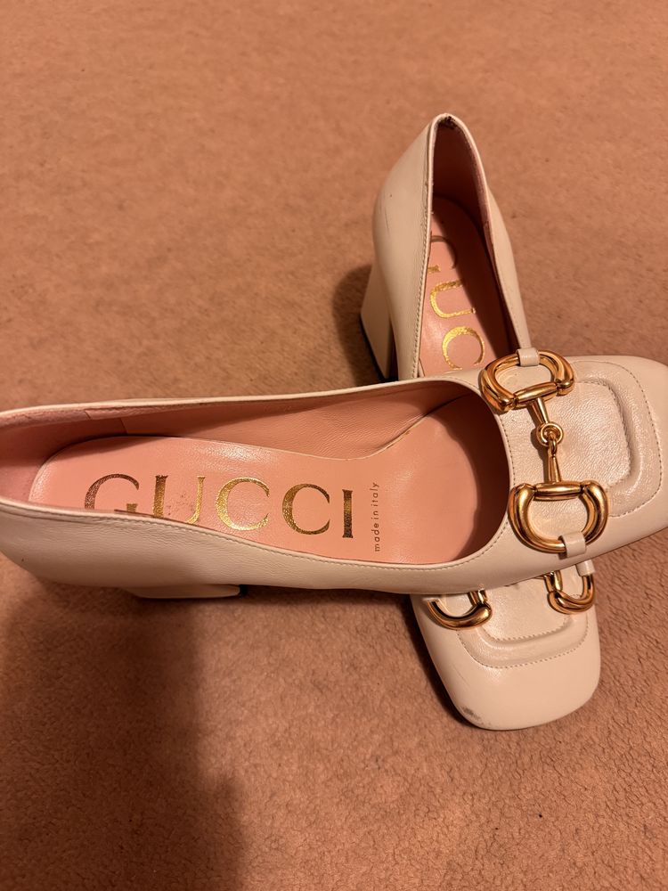 Gucci horsebit buty damskie