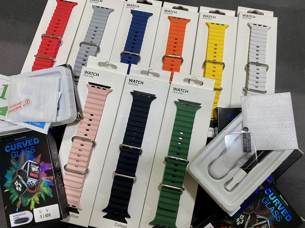 Kit Película Bracelete/Pulseira - Apple Watch 1/2/3/4/5/6/SE/7/8/9/Ultra