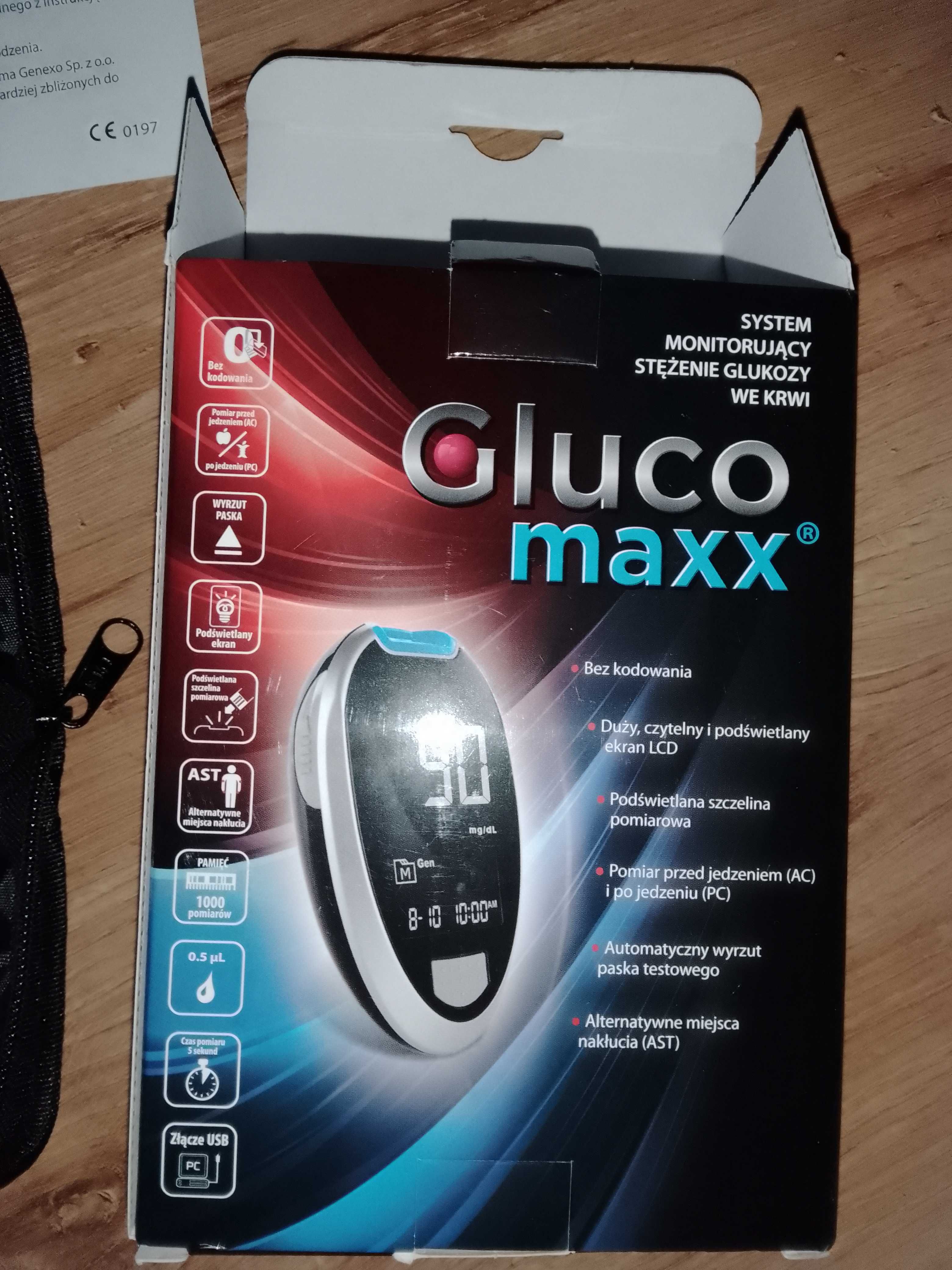 Glukometr Gluco maxx NOWY