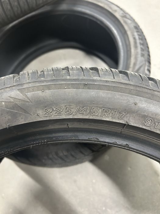 Opony zimowe bridgestone 225/45 r17