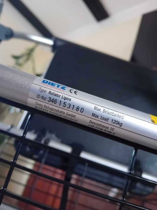 Balkonik Chodzik siedzisko z koszykiem na zakupy jak nowy (WYSYŁAM)