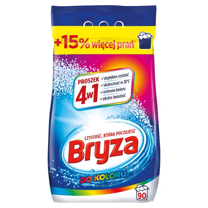 Proszek do prania BRYZA Color 4w1 do koloru 90 prań 5,85 kg