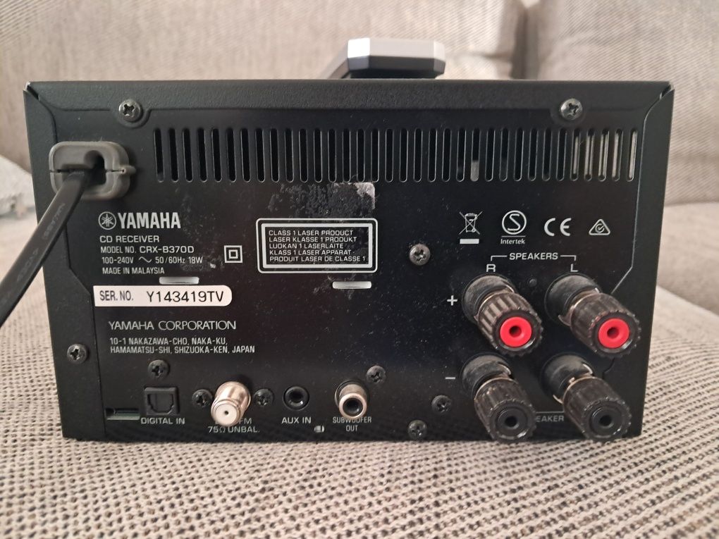 Mini HiFi YAMAHA CRX-B370 D Bluetooth