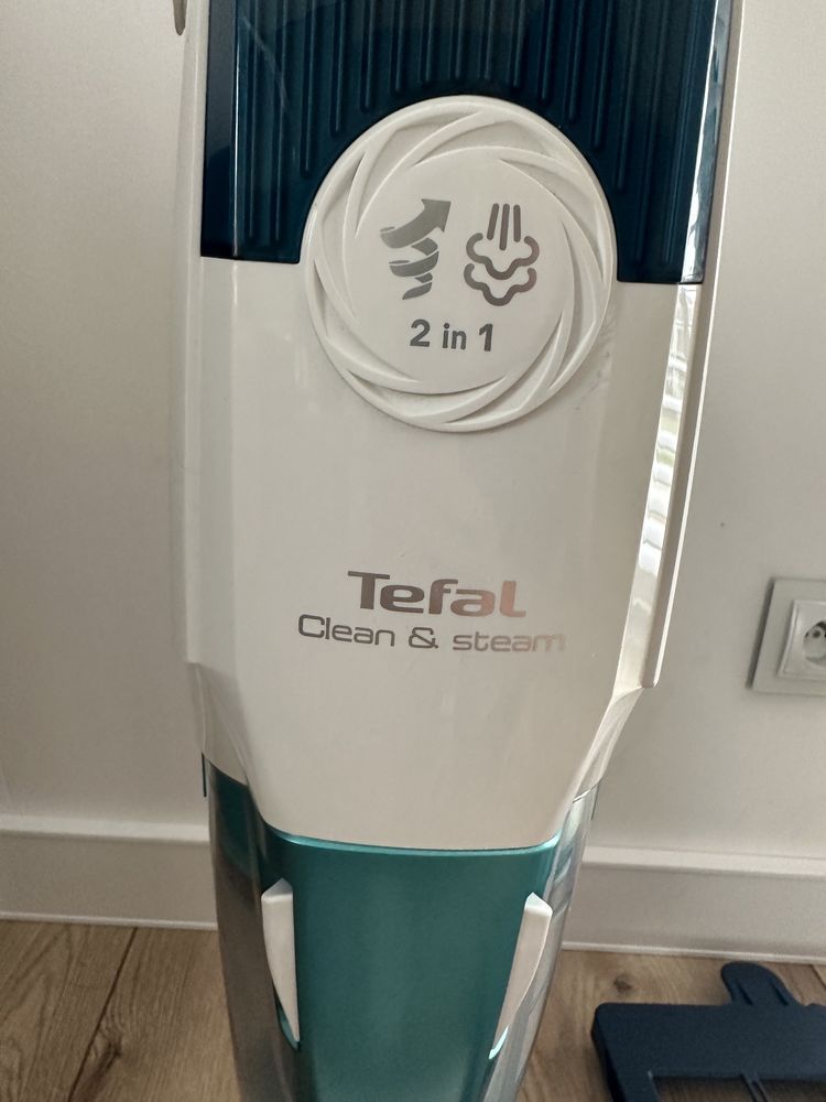 Tefal Dual Clean odkurzacz i myjka parowa 2w1