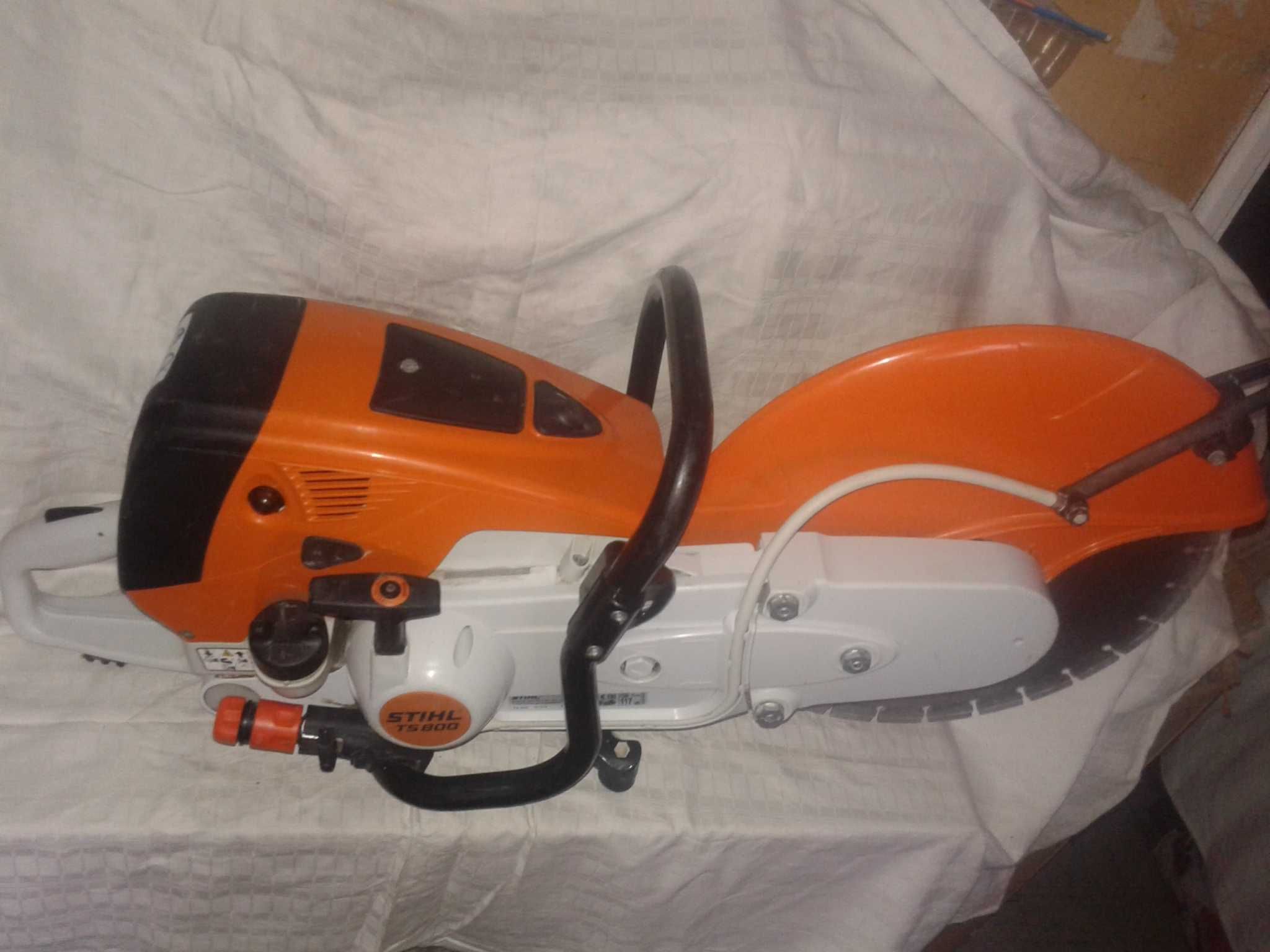 Największa pila przecinarka STIHL TS 800 6,8KM 7 tarcz