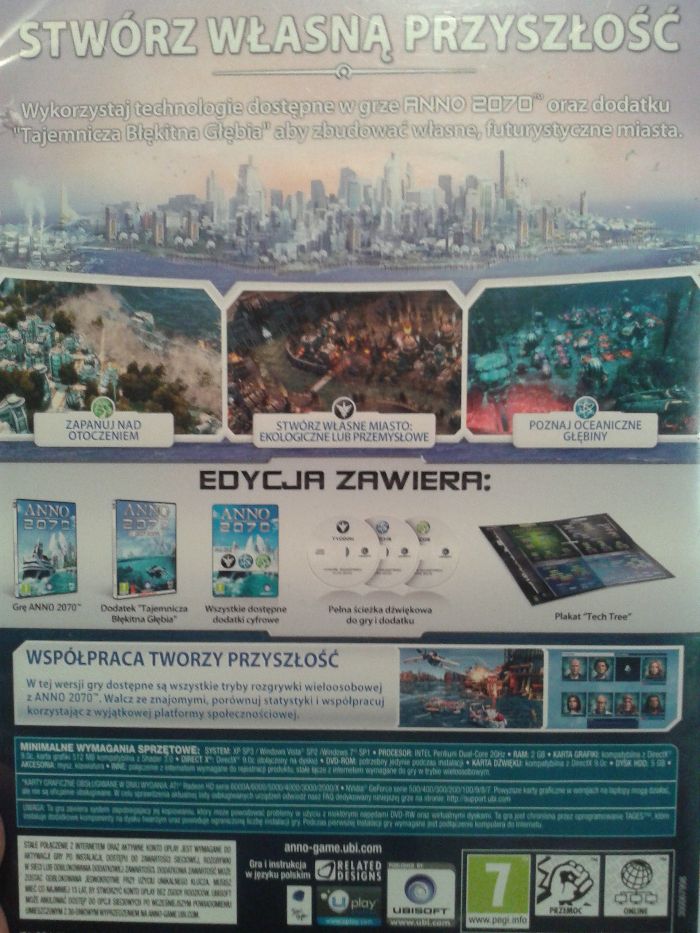 Gra komputerowa PC Anno 2070, Overwatch complete edition oryginal