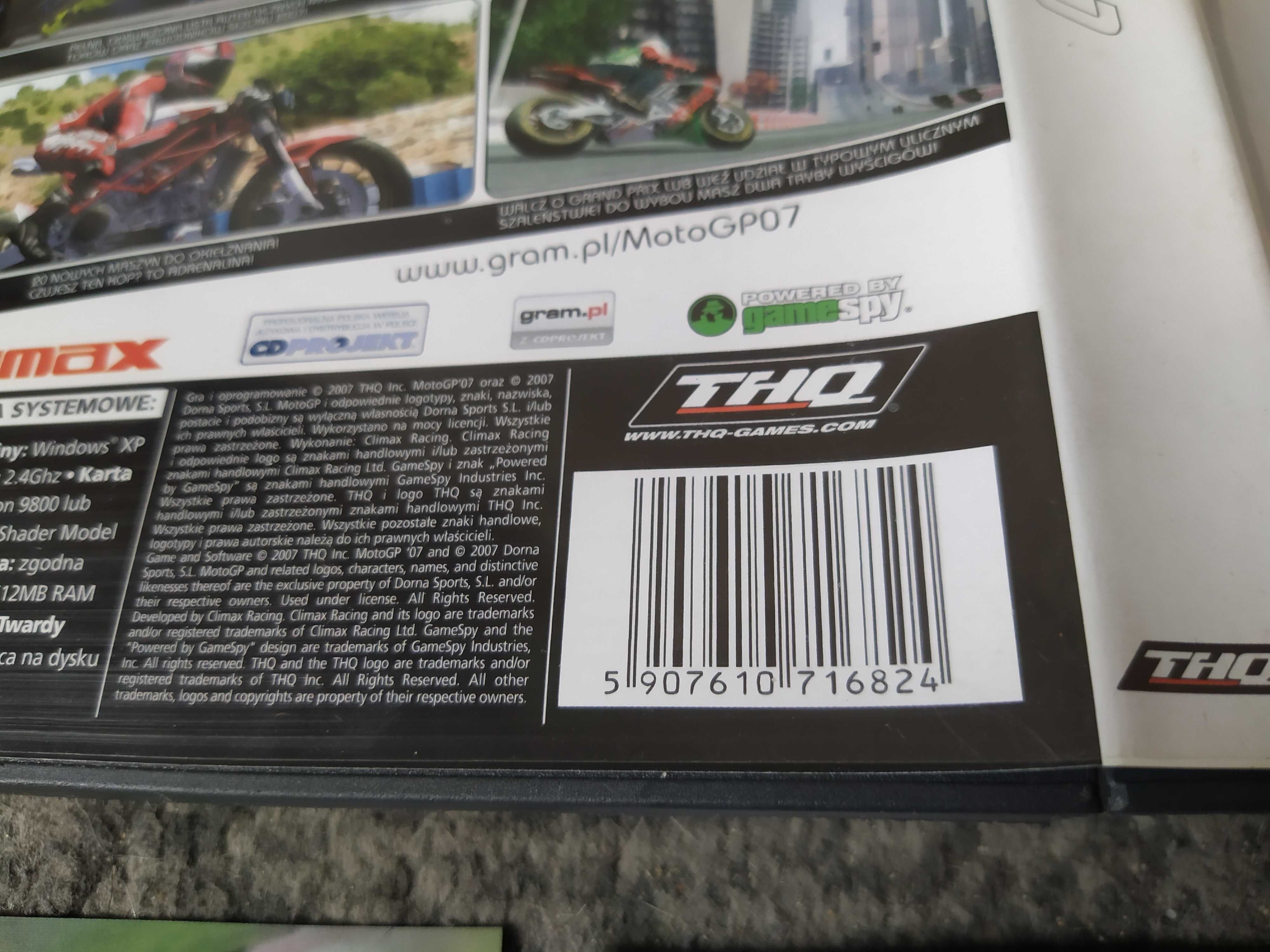 MotoGP’07 PC DVD