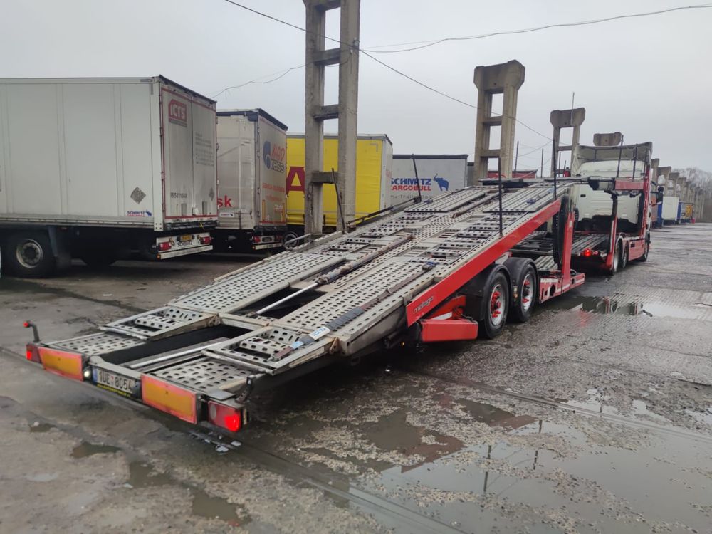 Scania R500 V8  6x2 autotransporter Kassbohrer 2013 r