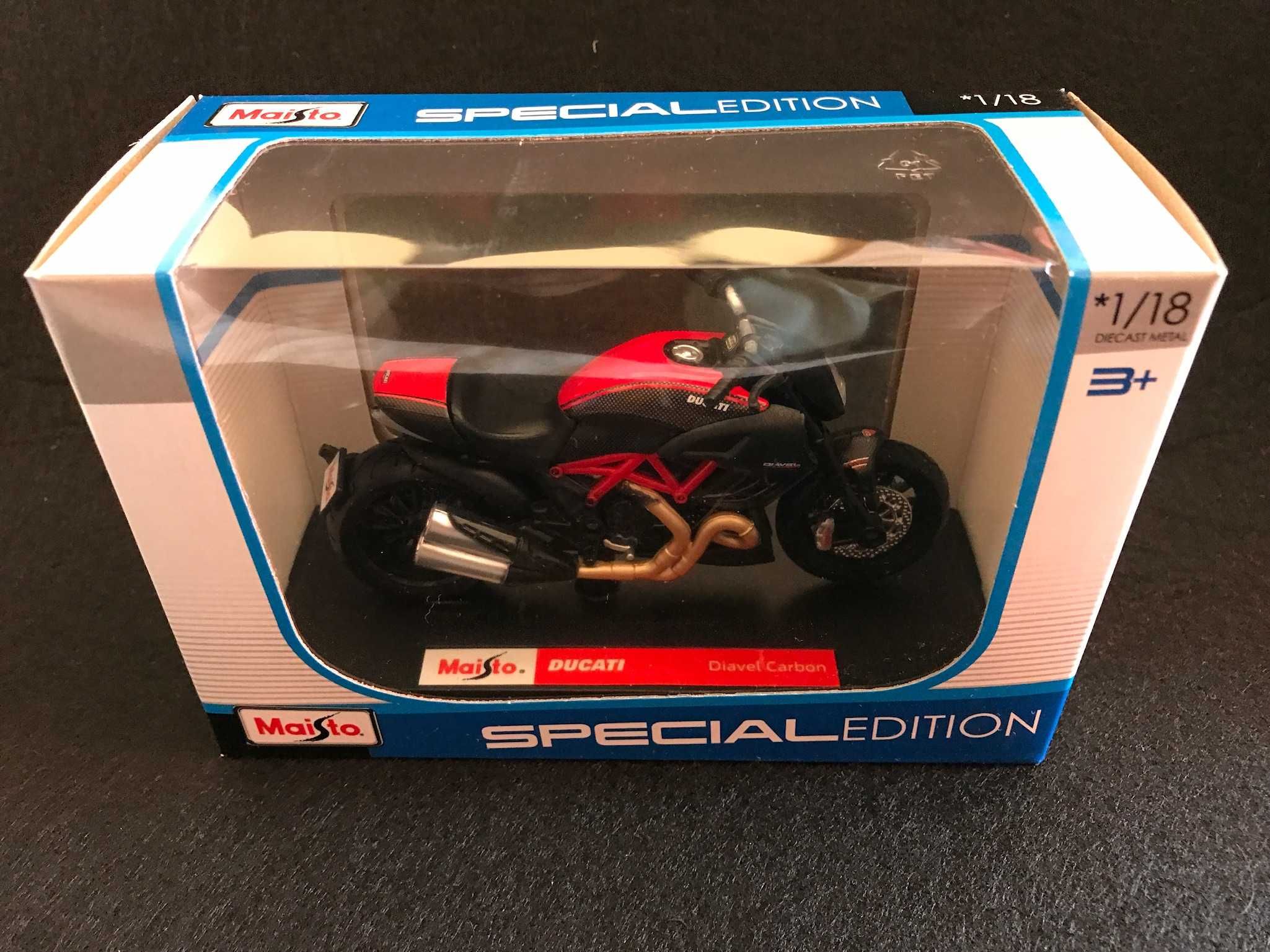 Maisto 1/18 Motas Ducati & Yamaha