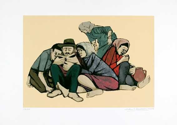 Três Serigrafias de António Domingues