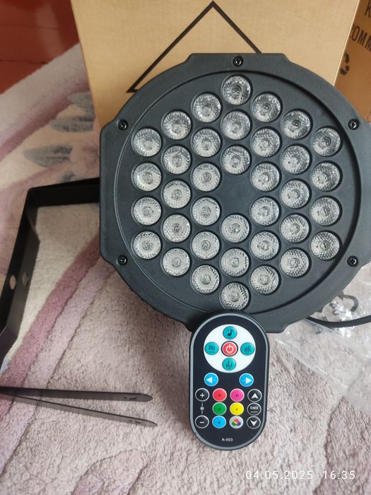 Led Par RGB,  Лед паріки DMX світломузика