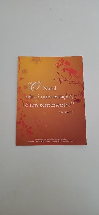 Postal com poema, de Natal