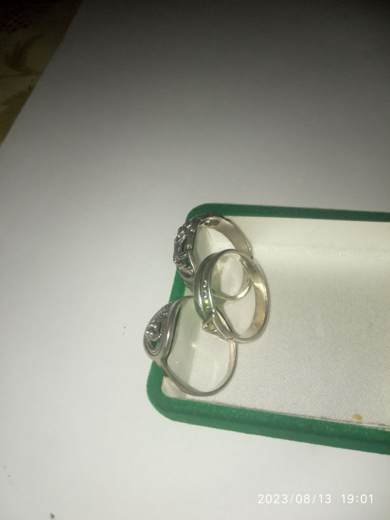Серебряные кольца 925 пробы