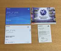 Manuais Originais Consola PSP Slim 3004