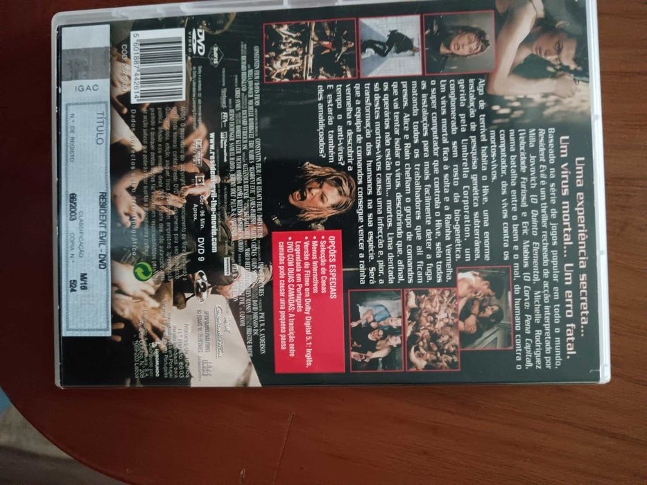 filme dvd original - resident evil