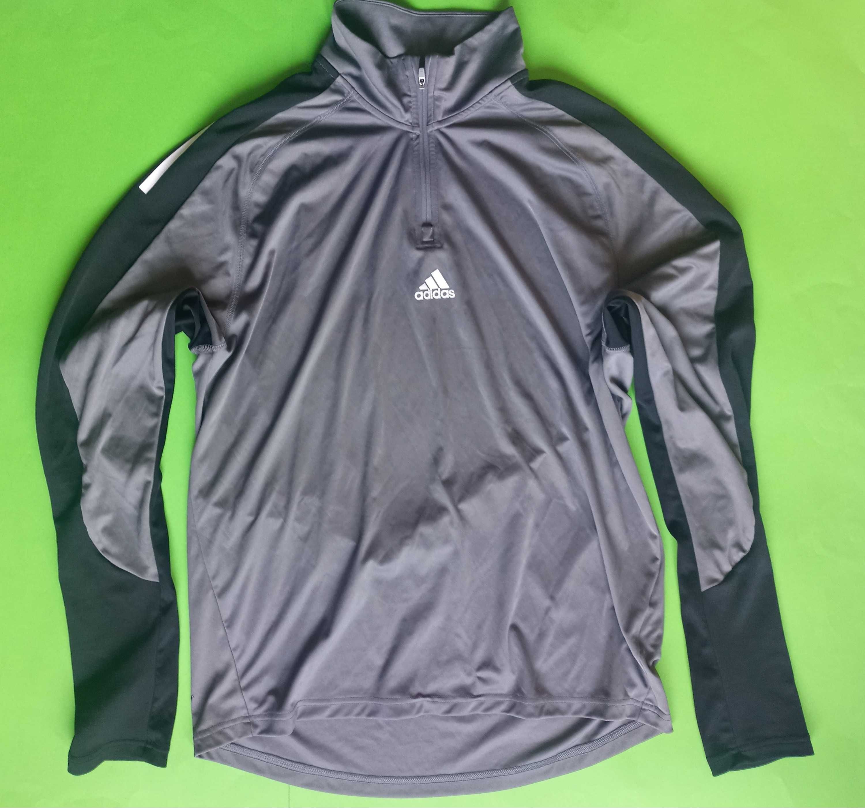 Adidas bluza męska sportowa L 100% poliester