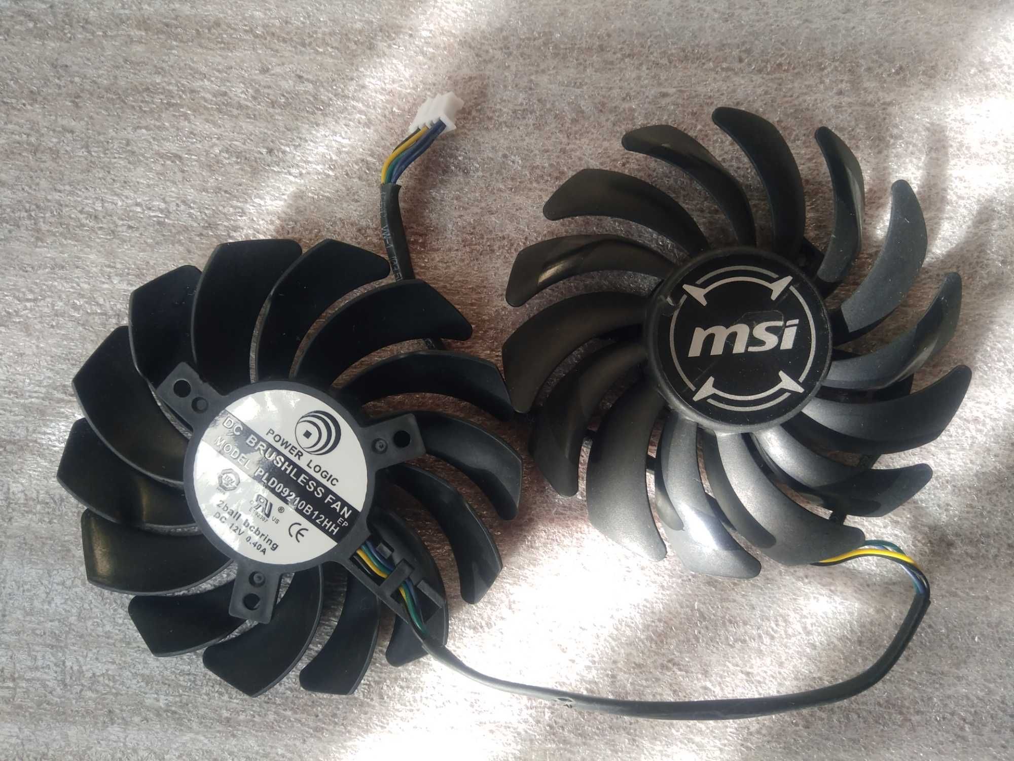 Вентилятор видеокарт MSI HA9010/PLD09210/PLD10010/T1292/T1280