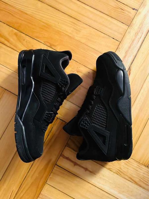 Buty meskie Mokasyny Jordan 4 Retro Black Cat R.45