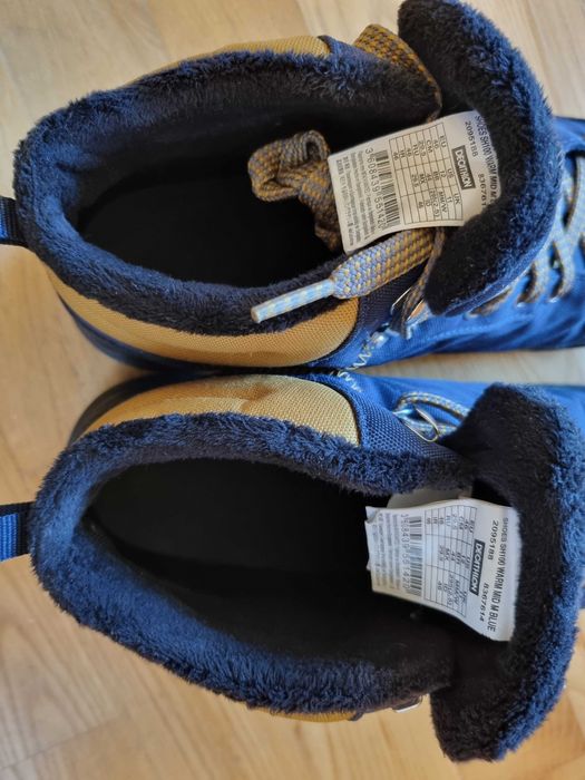 Buty zimowe, męskie, młodzieżowe roz. 46 Quechua SH100 Decathlon