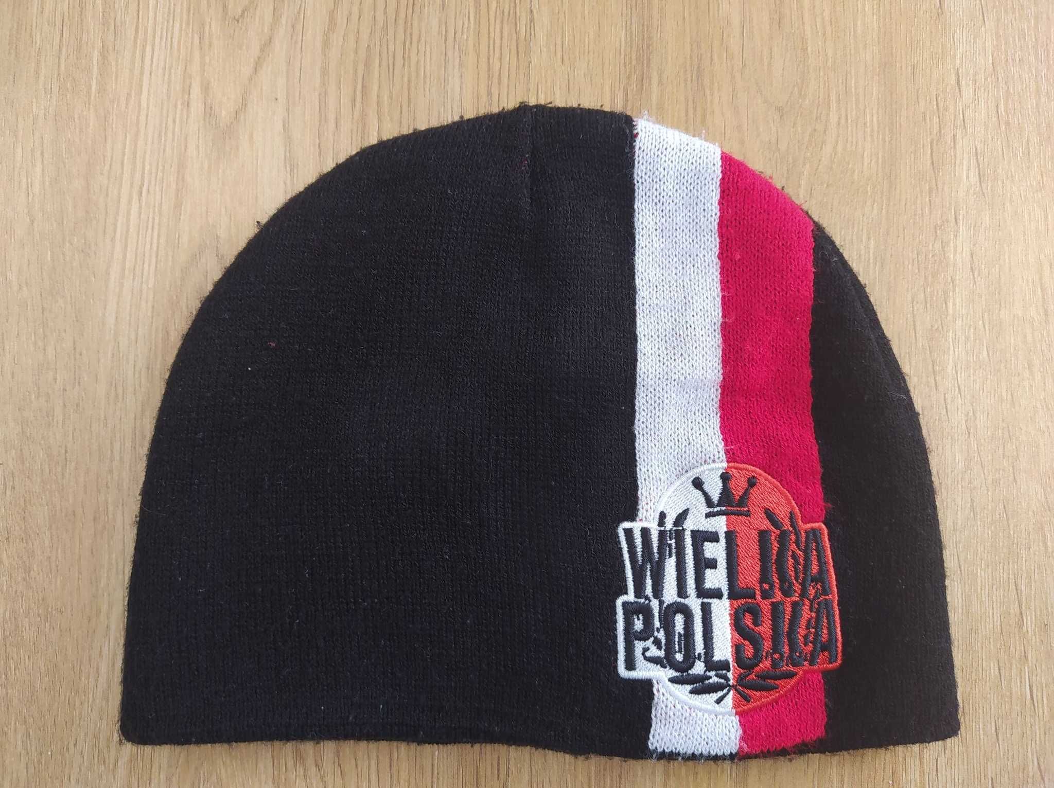 Czapka Wielka Polska patriotyczna męska zimowa nowa