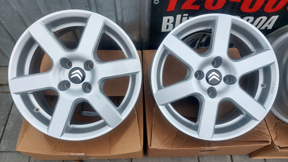 NOWE Alufelgi 16" 4x108 Citroen Berlingo C3 C4 C5 Tepee