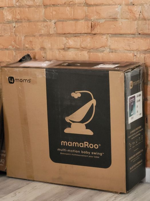 Крісло-гойдалка 4moms MamaRoo 5.0 шезлонг