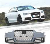 PARA-CHOQUES AUDI A5 8T LOOK RS5 12-16 COM PDC + LIP SPOILER FRONTAL