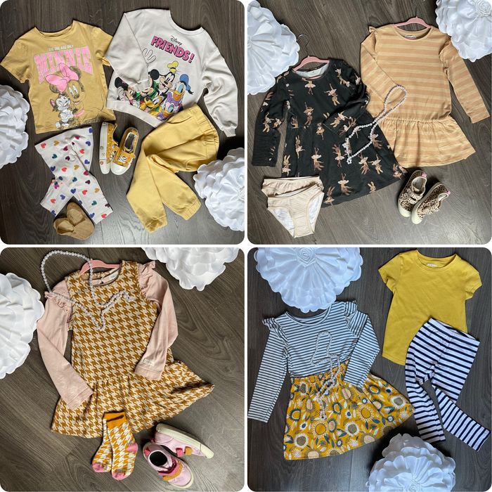Одяг дитячий 98-110 см сукня костюм футболка світшот Old Navy H&M