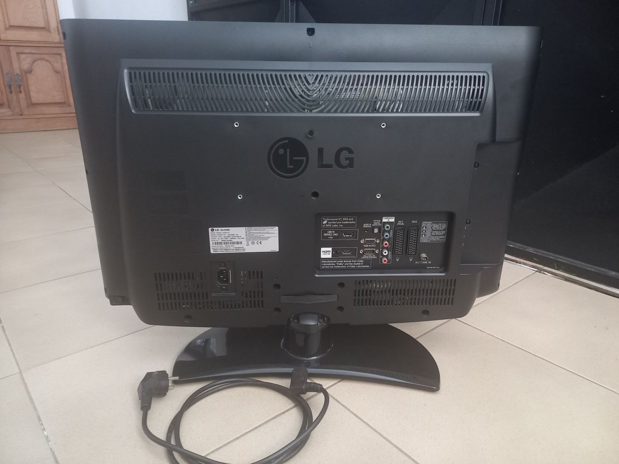 Televisão LG Plasma 26 Polegadas LG 26LH2000 - avariada