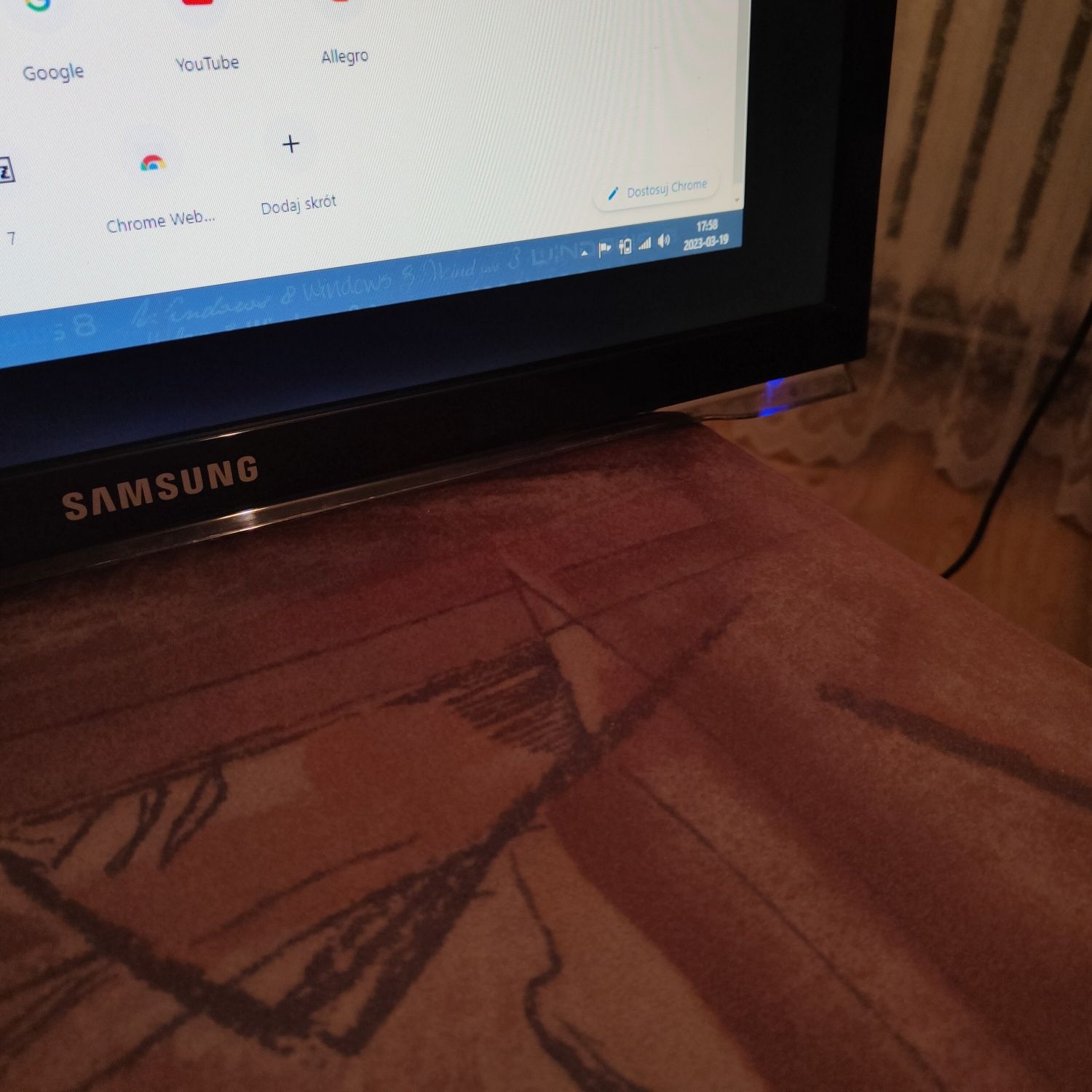 Monitor Samsung 22 cale.Model2253BW