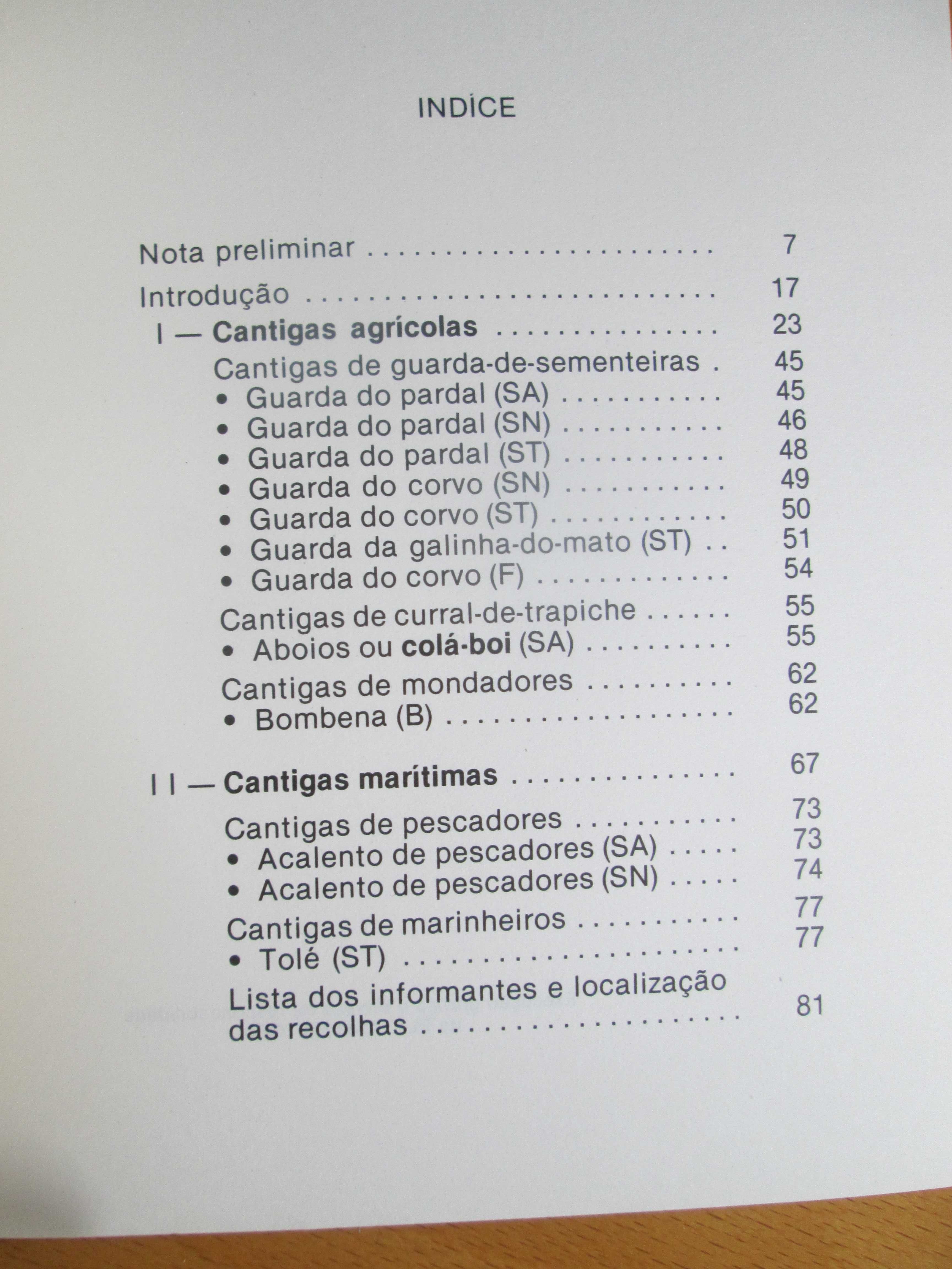 Cantigas de Trabalho, Tradições orais de Cabo Verde