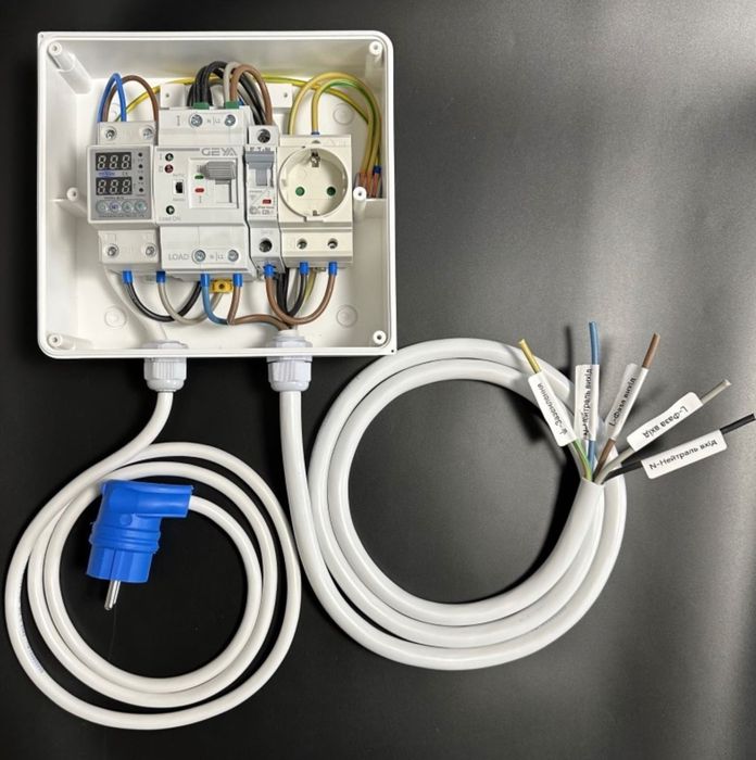 Щит для безопасного подключения EcoFlow/Bluetti и зарядки от сети