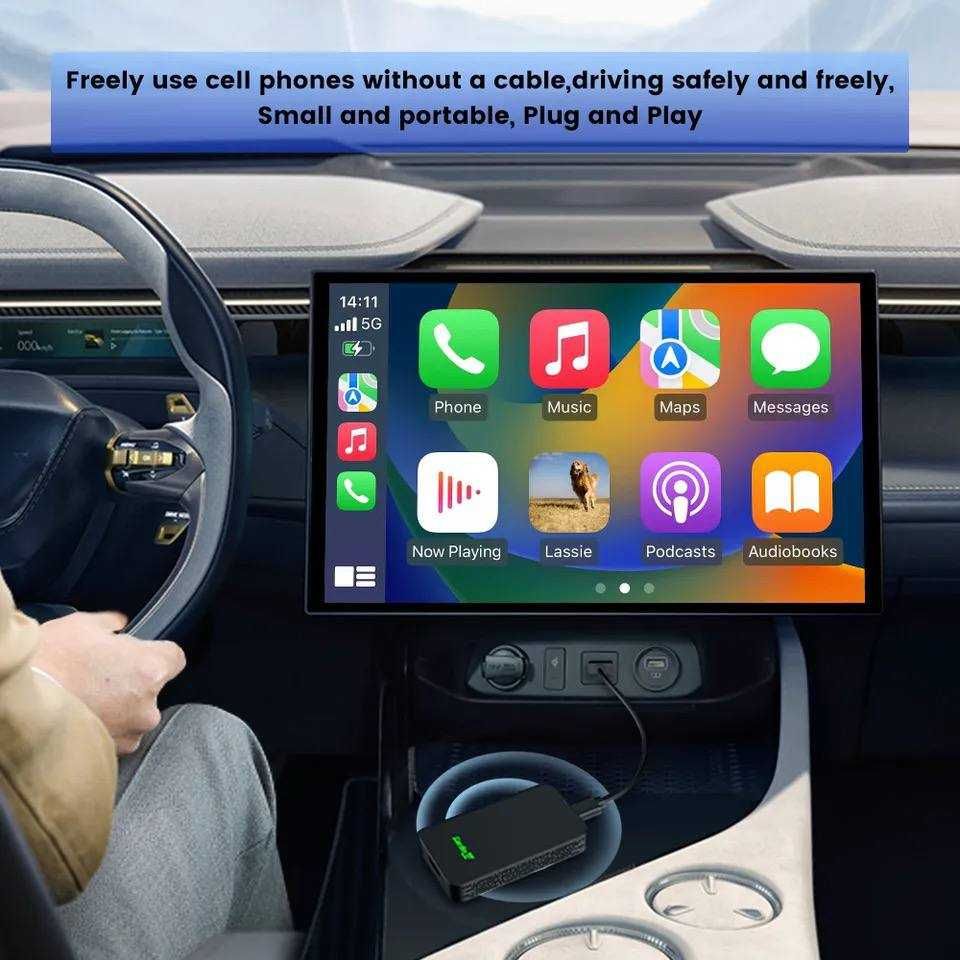 CarlinKit 5.0 адаптер для беспроводного CarPlay & Android Auto YouTube