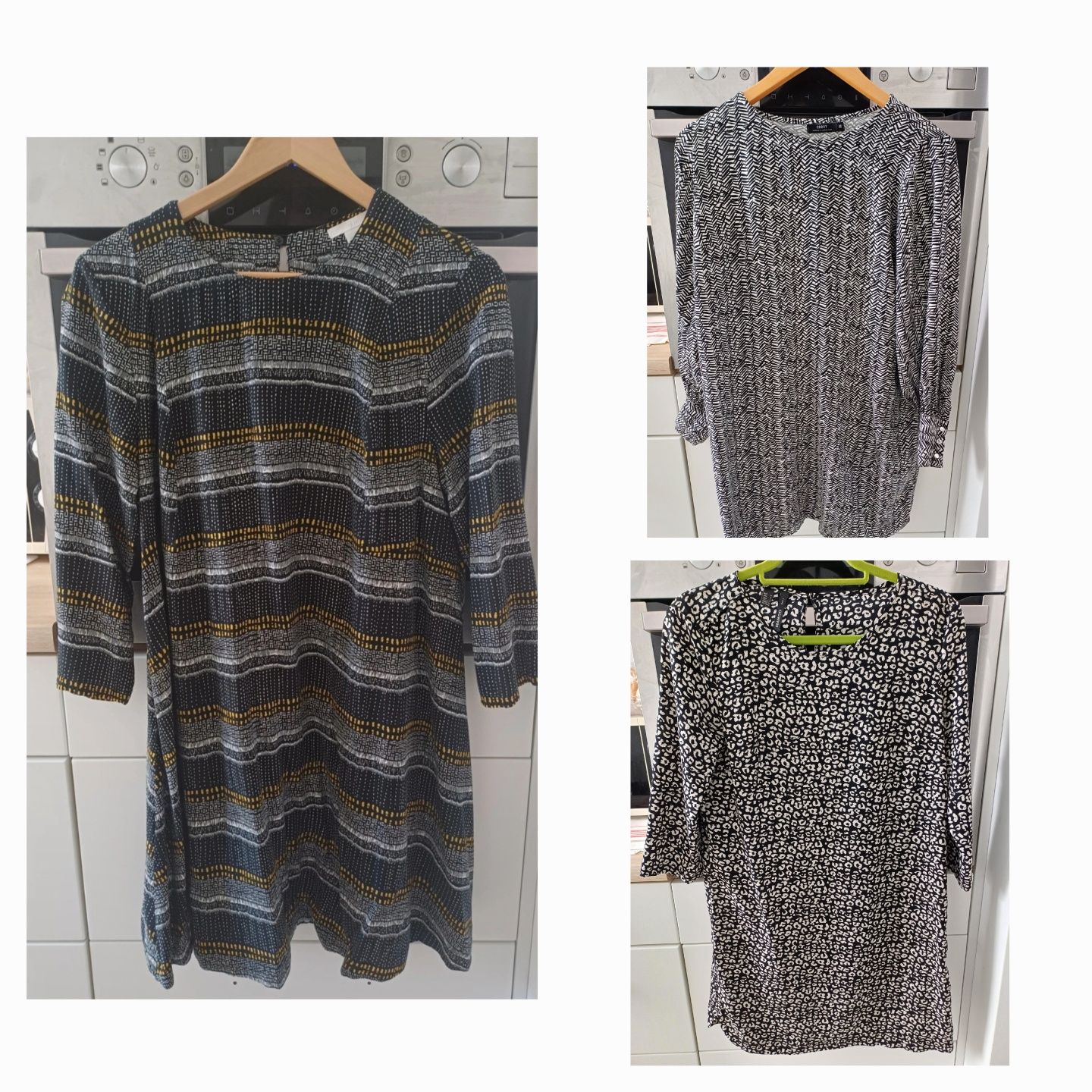 Zestaw 3 sukienek Carry/Mango/H&M r.38-40