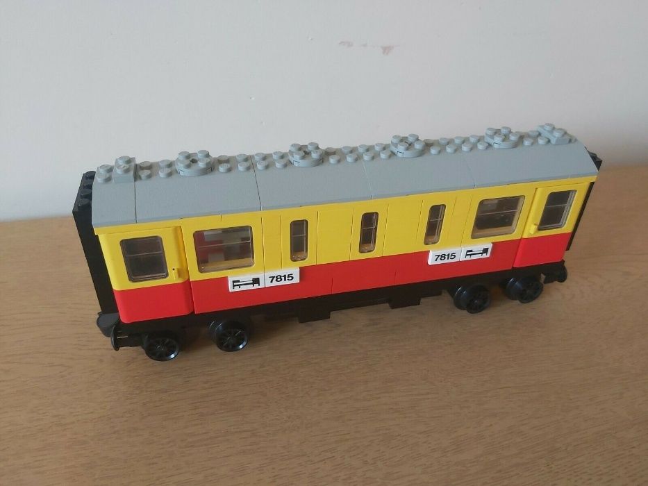 Lego Train 7815,pociag,wagon sypialny, unikat 1983 rok