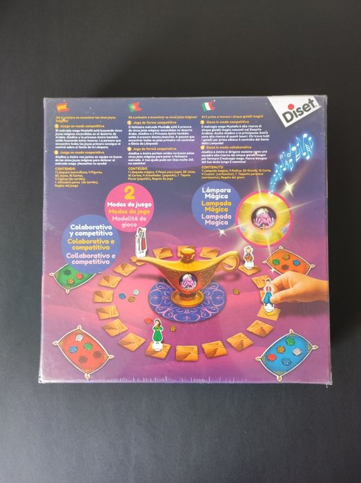 Jogo de tabuleiro Aladino (novo)