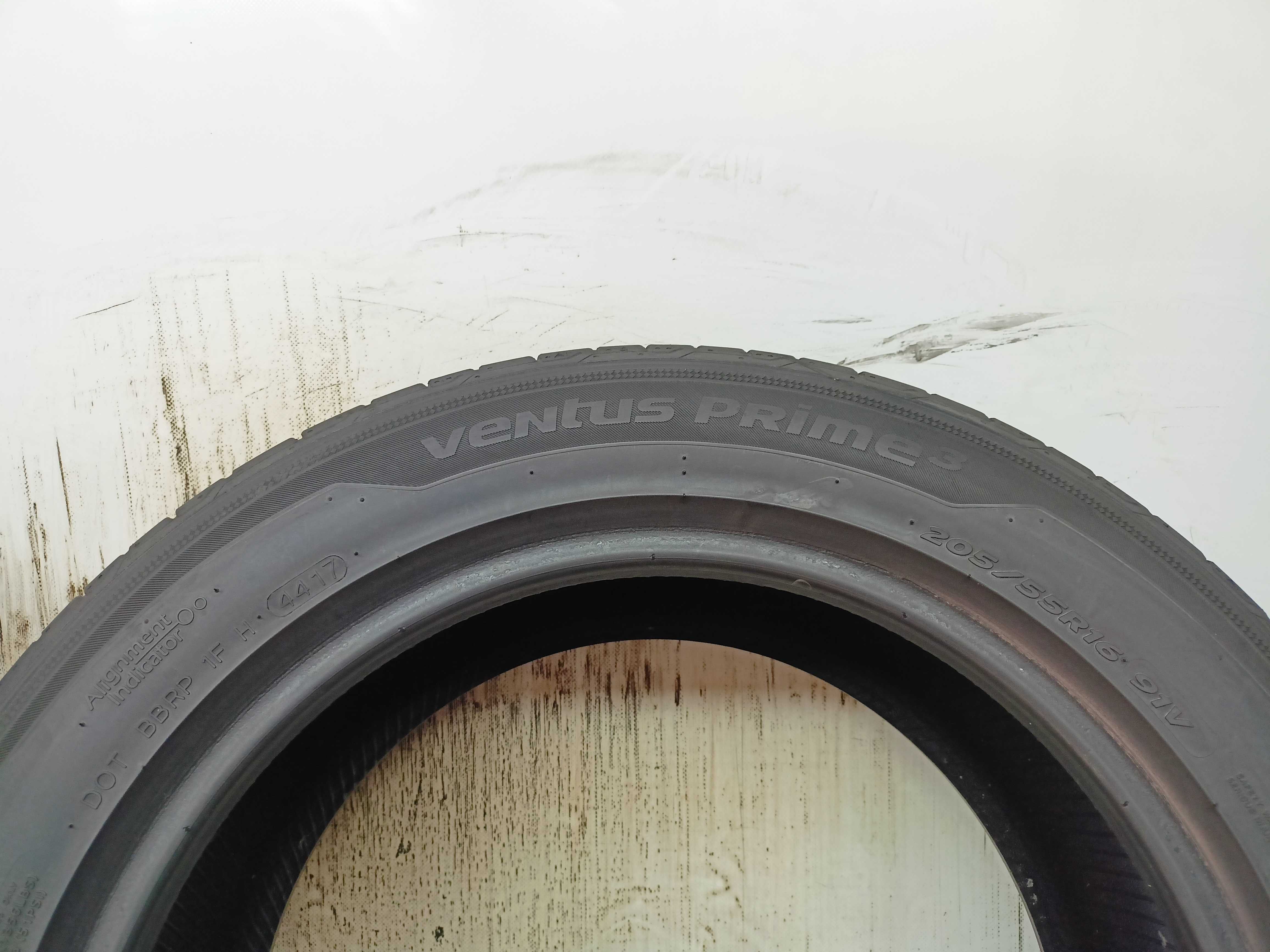 Hankook Ventus Prime 3 205/55/16 20-17r. 91V 2x6,3mm 2x5,7mm (2156)