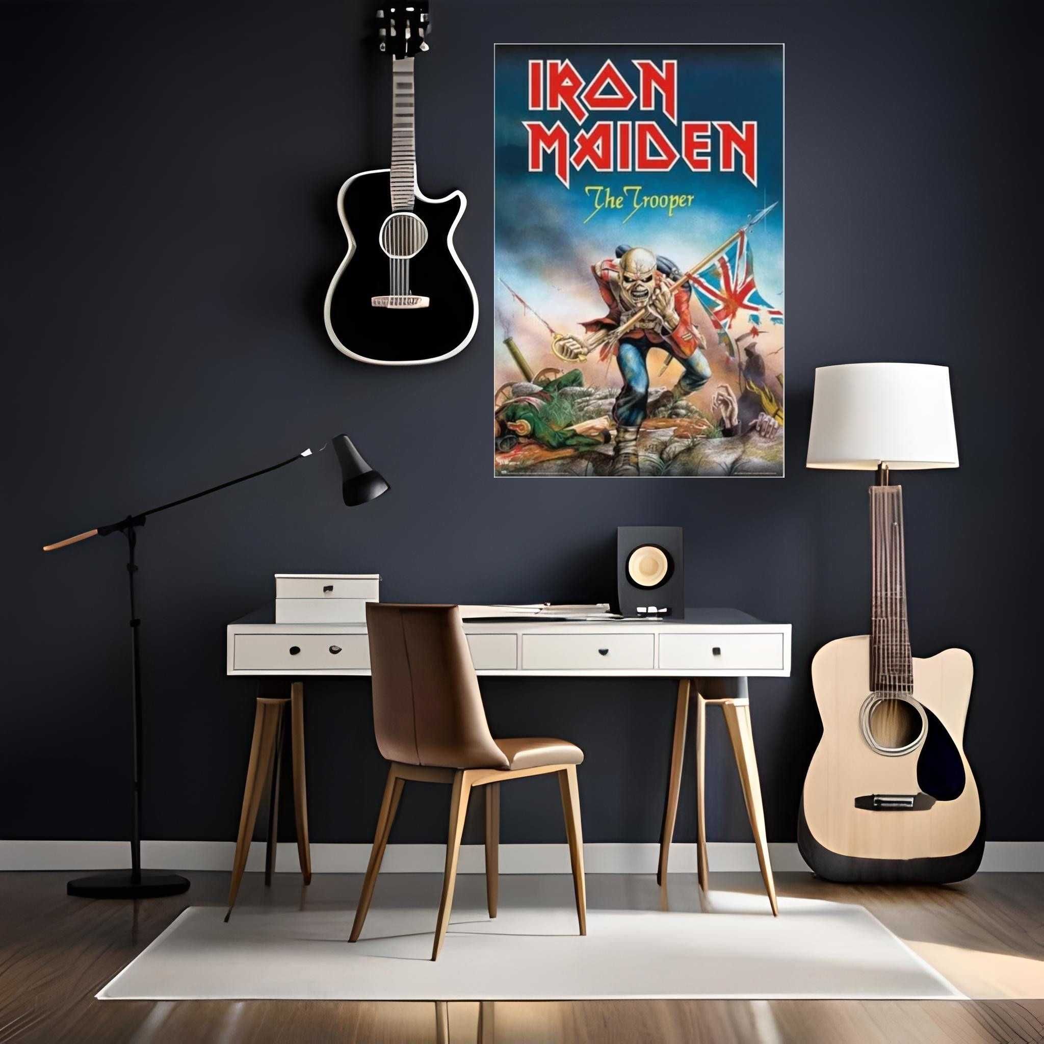 Iron Maiden The Trooper A1 Nowy