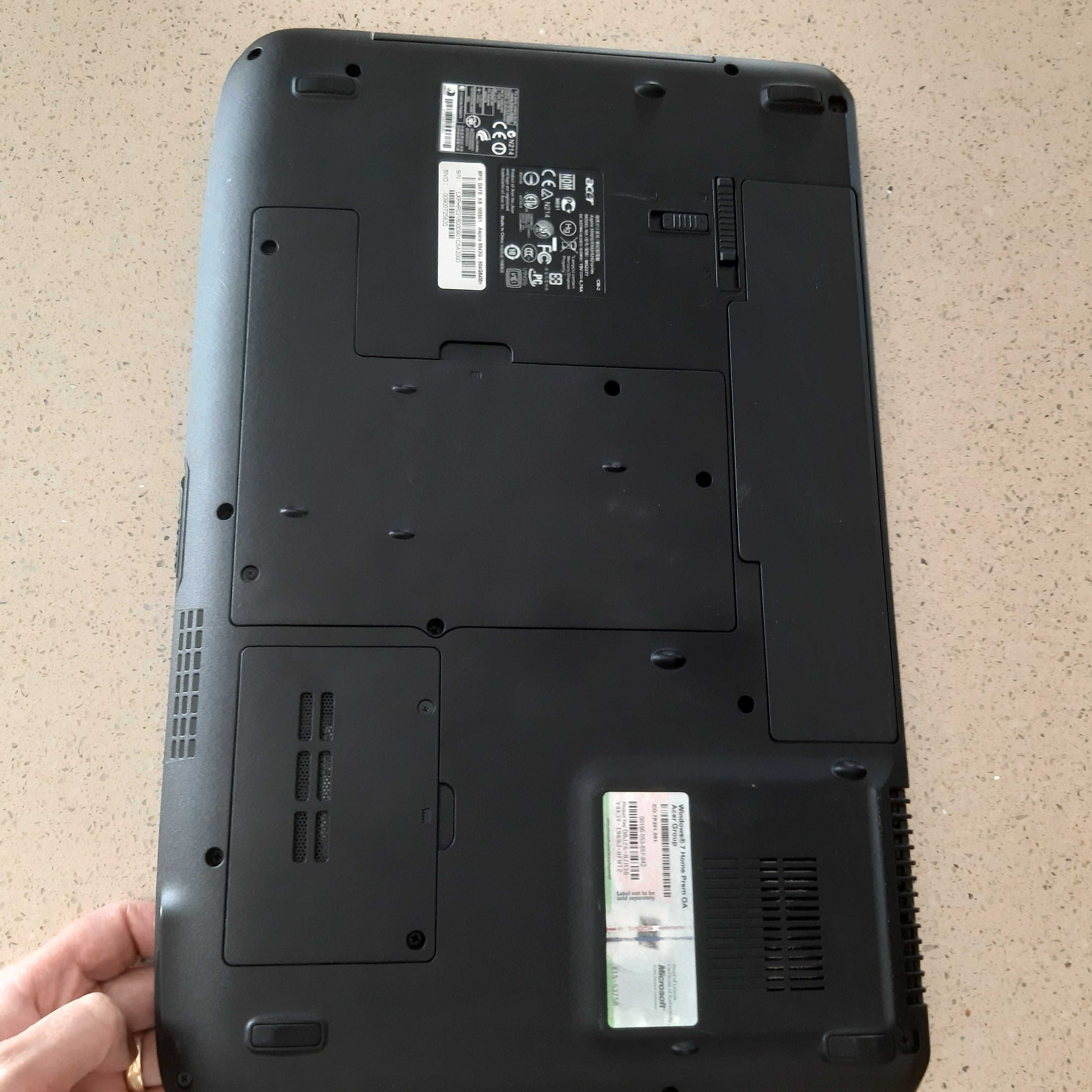 Computador portátil acer