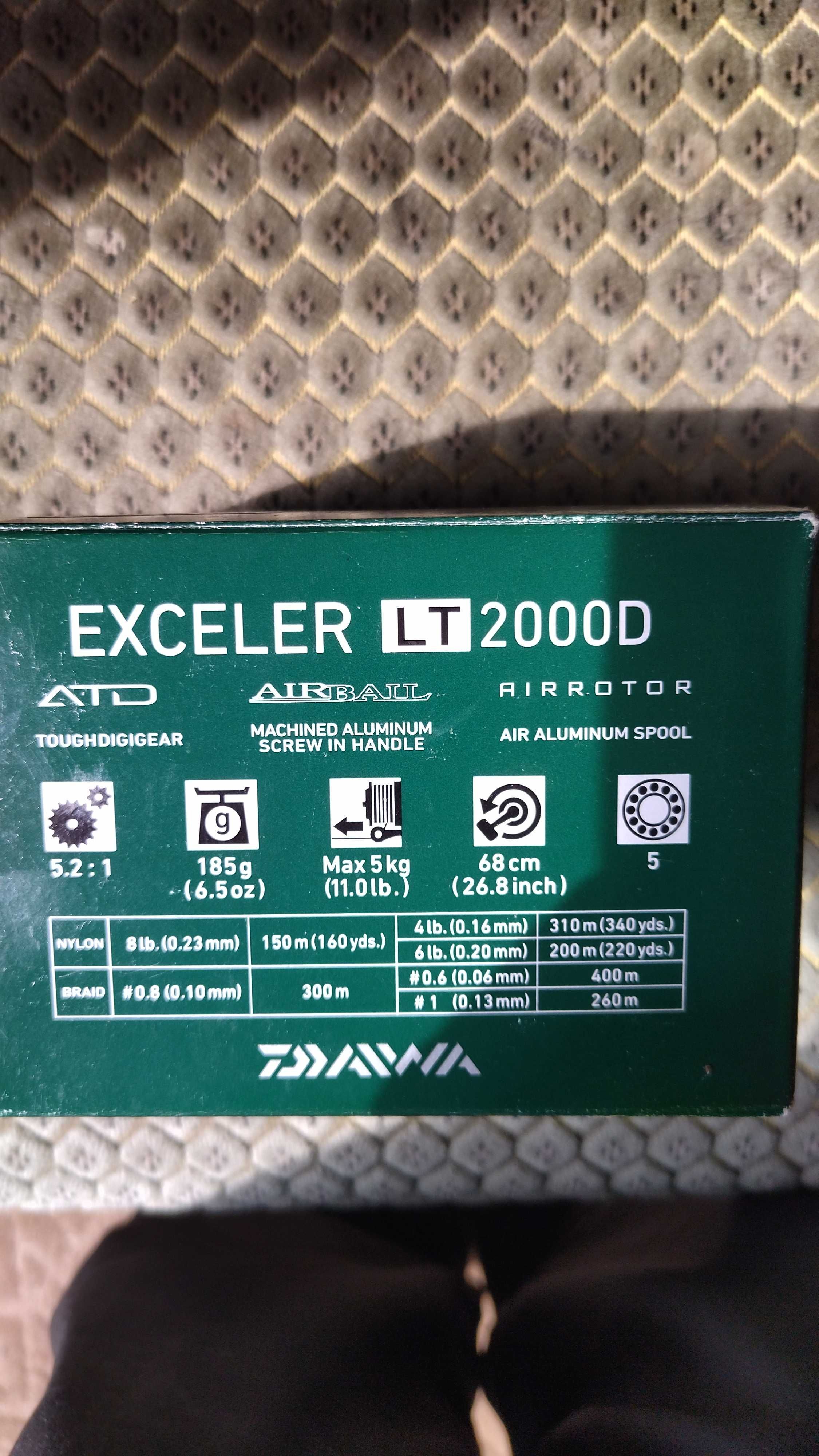 Продам катушку Daiwa Exceler 17 2000D