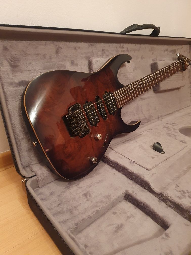 Gitara Ibanez Premium RG970WBWZ-WLB./Dimarzio-Tone zone /Air Norton /