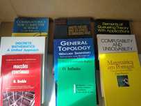 Lote de livros técnicos/científicos