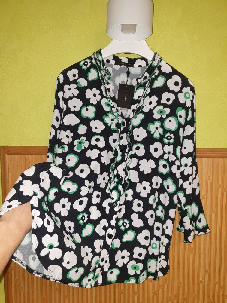 Нова Massimo Dutti 40 блуза блузка сорочка рубашка плаття сукня юбка