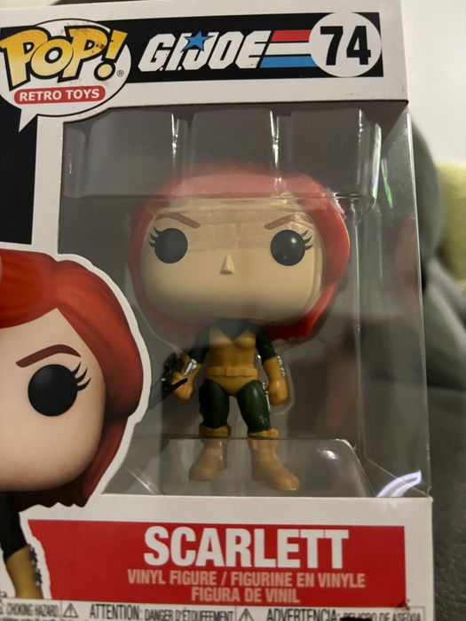 Funko Pop Retro Toys G.I.Joe 74 Scarlett - Novo, Selado